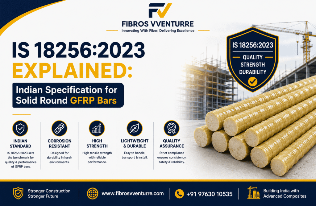 IS 18256:2023 Explained: Indian Specification for Solid Round GFRP Bars